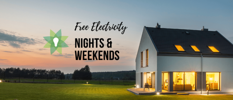 Free Nights and Weekends Electricity in Texas - Quick Electricity