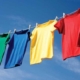 Use a clothesline to dry your clothes for free