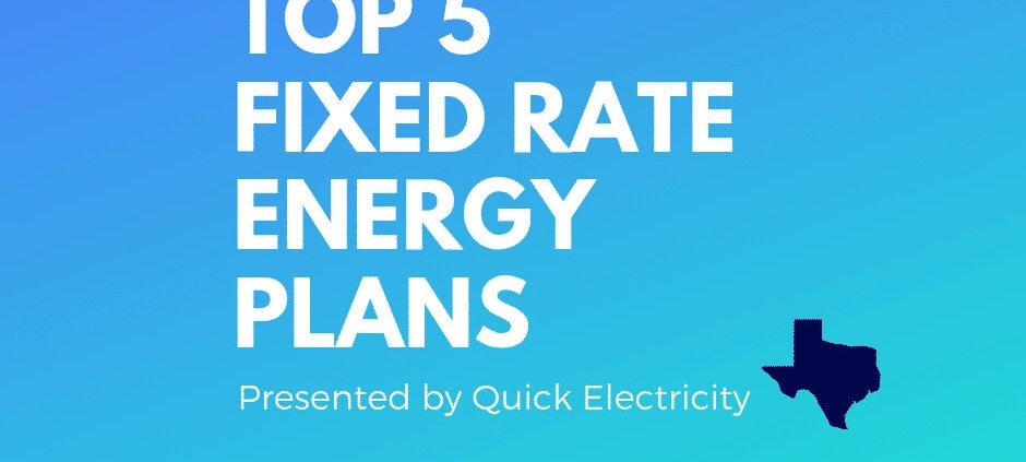 best fixed rate energy plans in texas