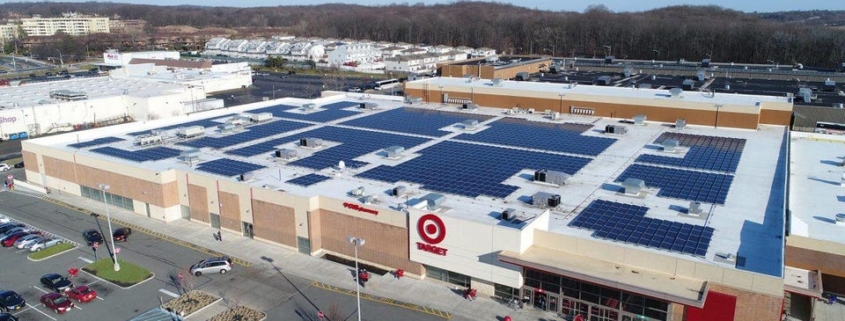 Target improved corporate image using solar panels