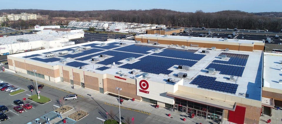 Target improved corporate image using solar panels