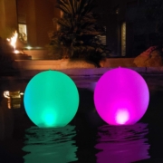 Solar Pool and Tree Lights, Globes, Color Changing