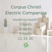 Corpus Christi, Texas Energy Providers and Plans