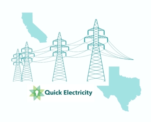 Texas y California: Comparación de los perfiles y precios energéticos de los estados