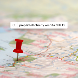 Register for prepaid electricity service in Wichita Falls, Texas