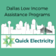 View Low Income Programs and Financial Assistance in Dallas, Texas