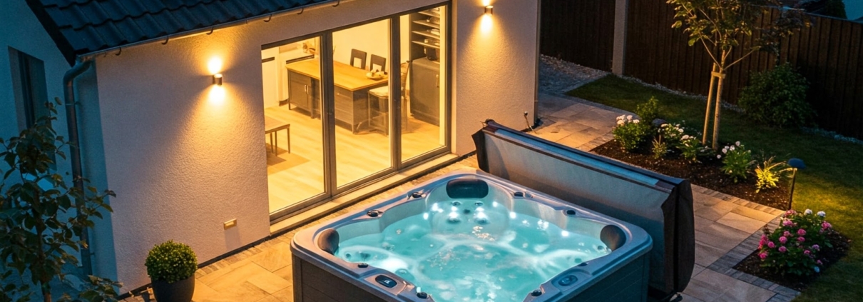 power your hot tub with your home solar panels